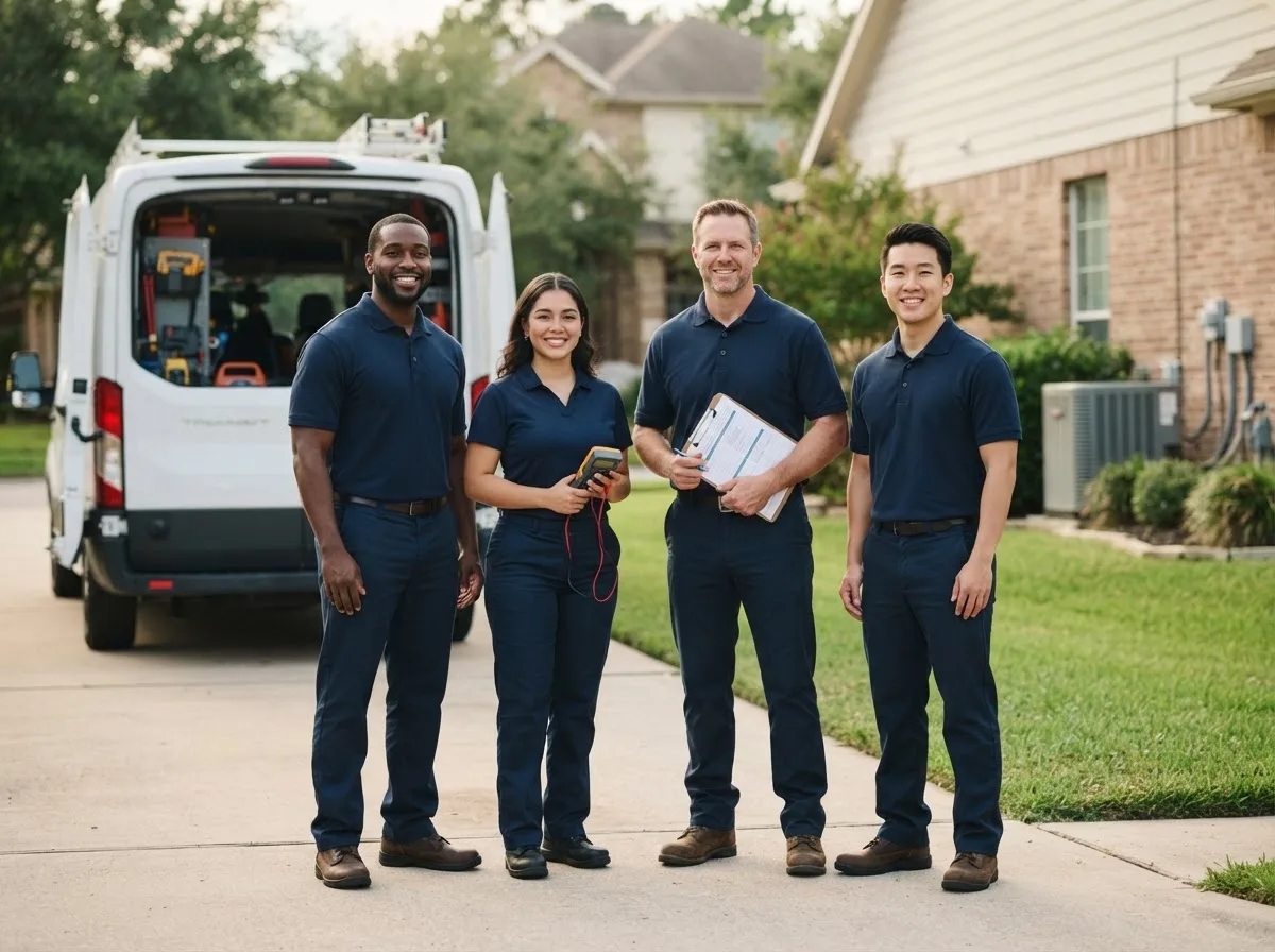 Certified HVAC technician near De Soto, IA